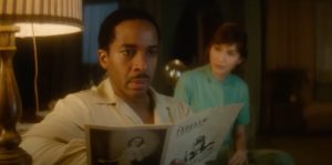 André Holland and Gemma Chan in THE ACTOR